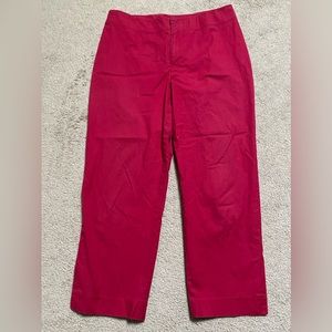 Gap Stretch Pants - Vintage & Red